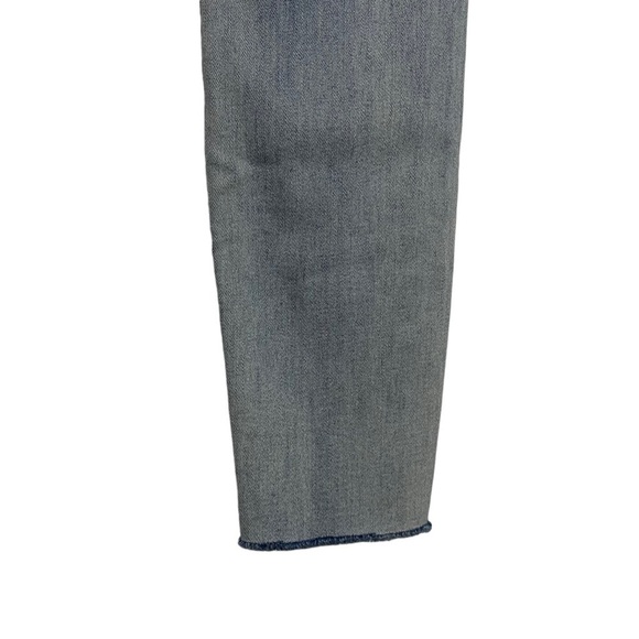 Fidelity Denim Luna Drop Ultra High Rise Ankle Skinny Ombre Dark Light Blue 30 - Picture 12 of 16